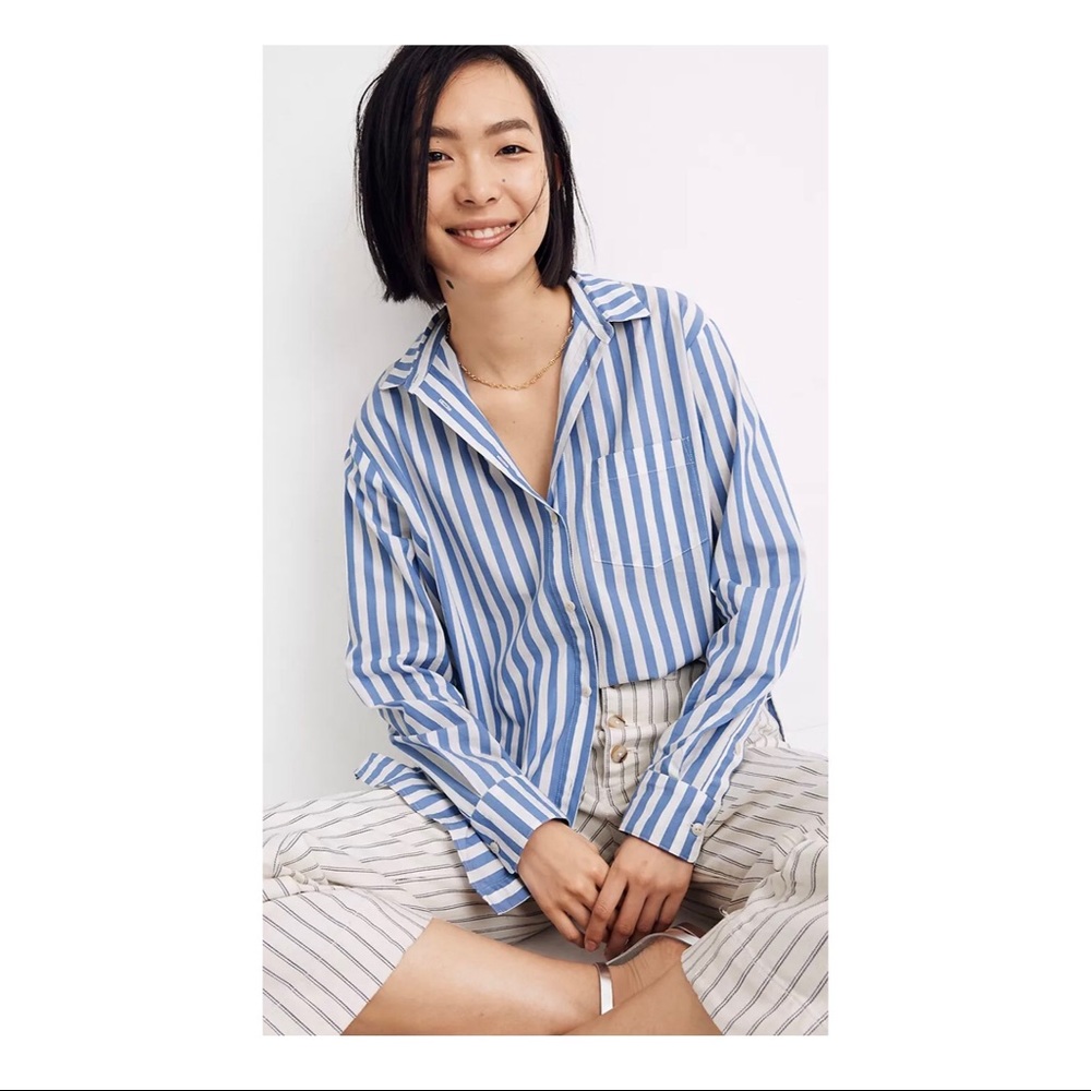 Madewell Oversized Ex-Boyfriend Shirt